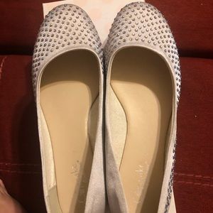 Preloved bejeweled flats 💎